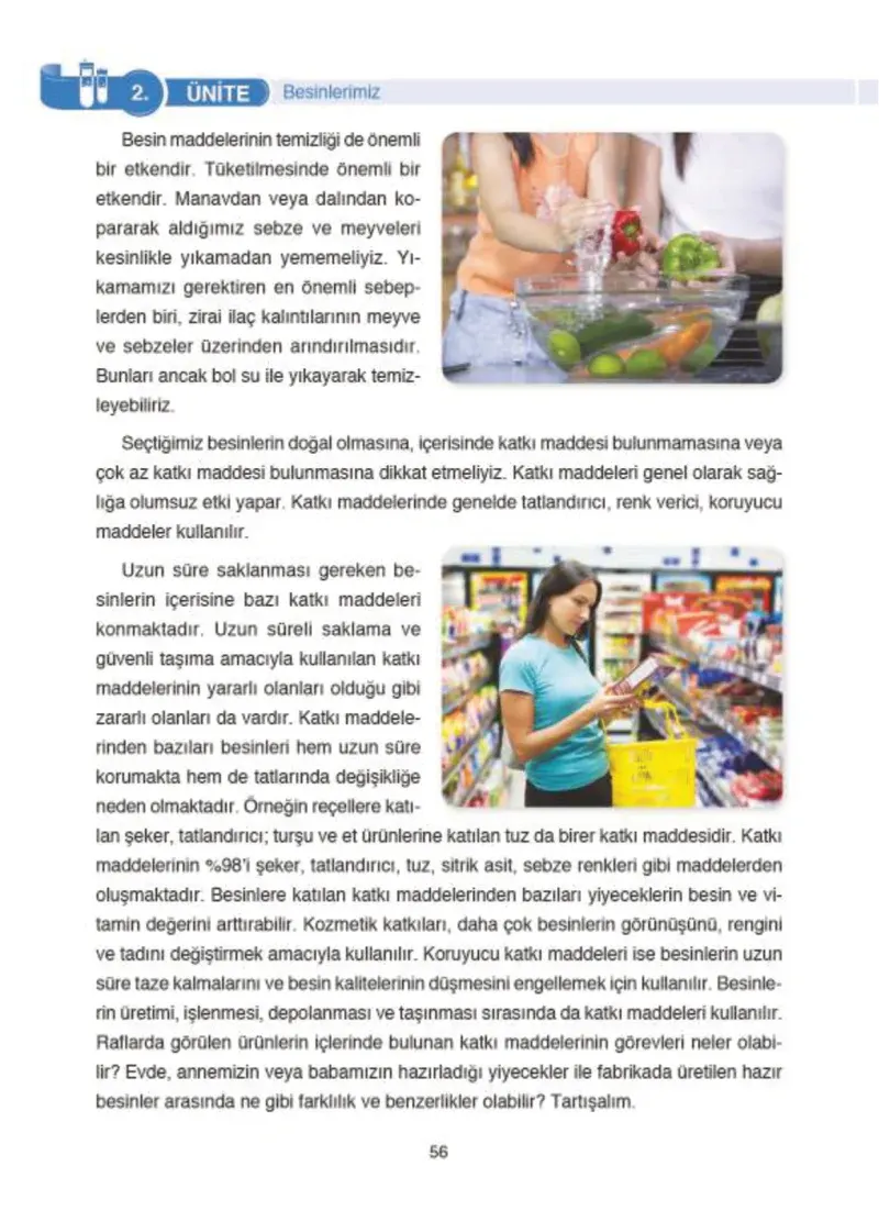4. Sınıf Fen Bilimleri Ders Kitabı Cevapları SDR İpekyolu Yayıncılık Sayfa 56