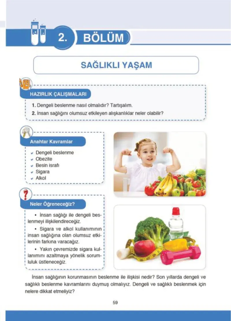 4. Sınıf Fen Bilimleri Ders Kitabı Cevapları SDR İpekyolu Yayıncılık Sayfa 59