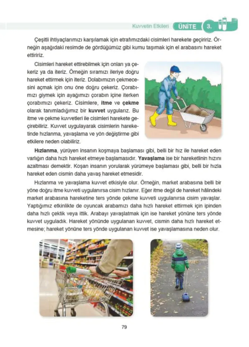 4. Sınıf Fen Bilimleri Ders Kitabı Cevapları SDR İpekyolu Yayıncılık Sayfa 79