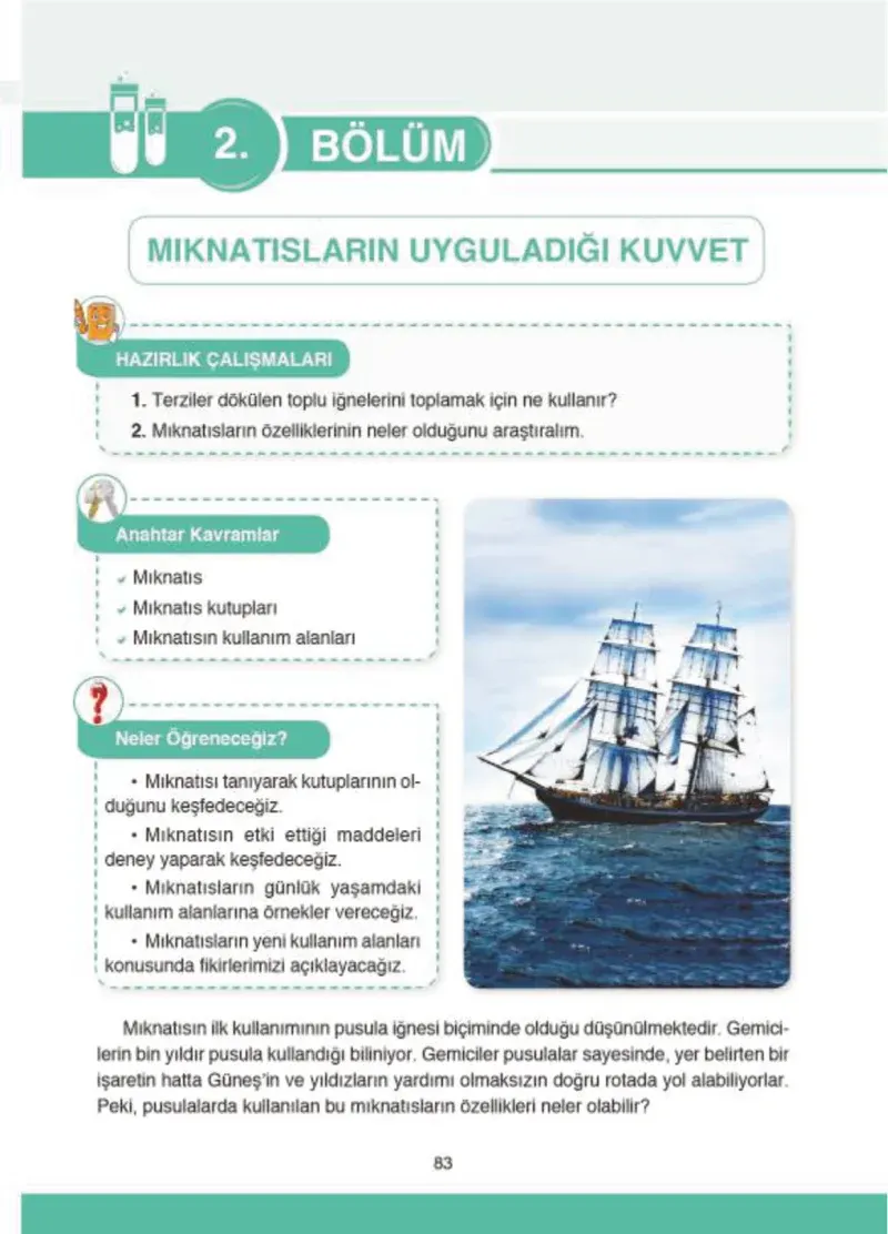 4. Sınıf Fen Bilimleri Ders Kitabı Cevapları SDR İpekyolu Yayıncılık Sayfa 83