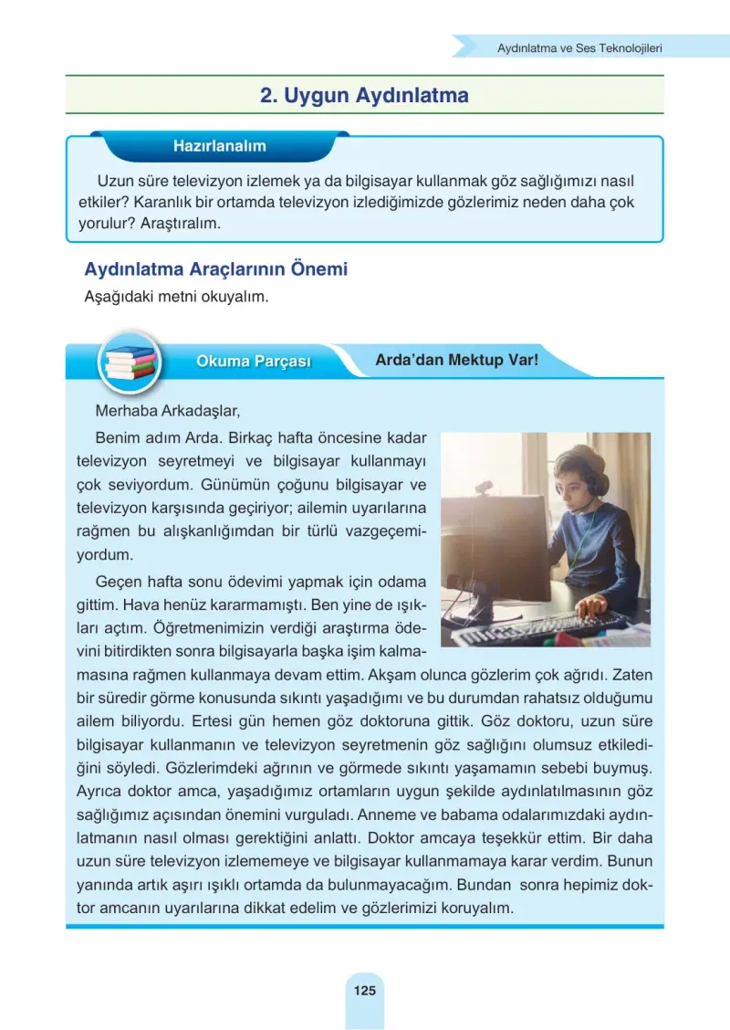 4. Sınıf Fen Bilimleri Ders Kitabı Cevapları Sözcü Yayınları Sayfa 125