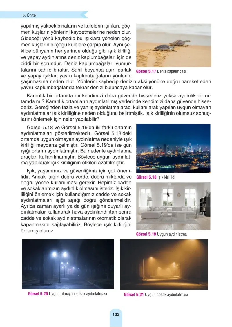 4. Sınıf Fen Bilimleri Ders Kitabı Cevapları Sözcü Yayınları Sayfa 132