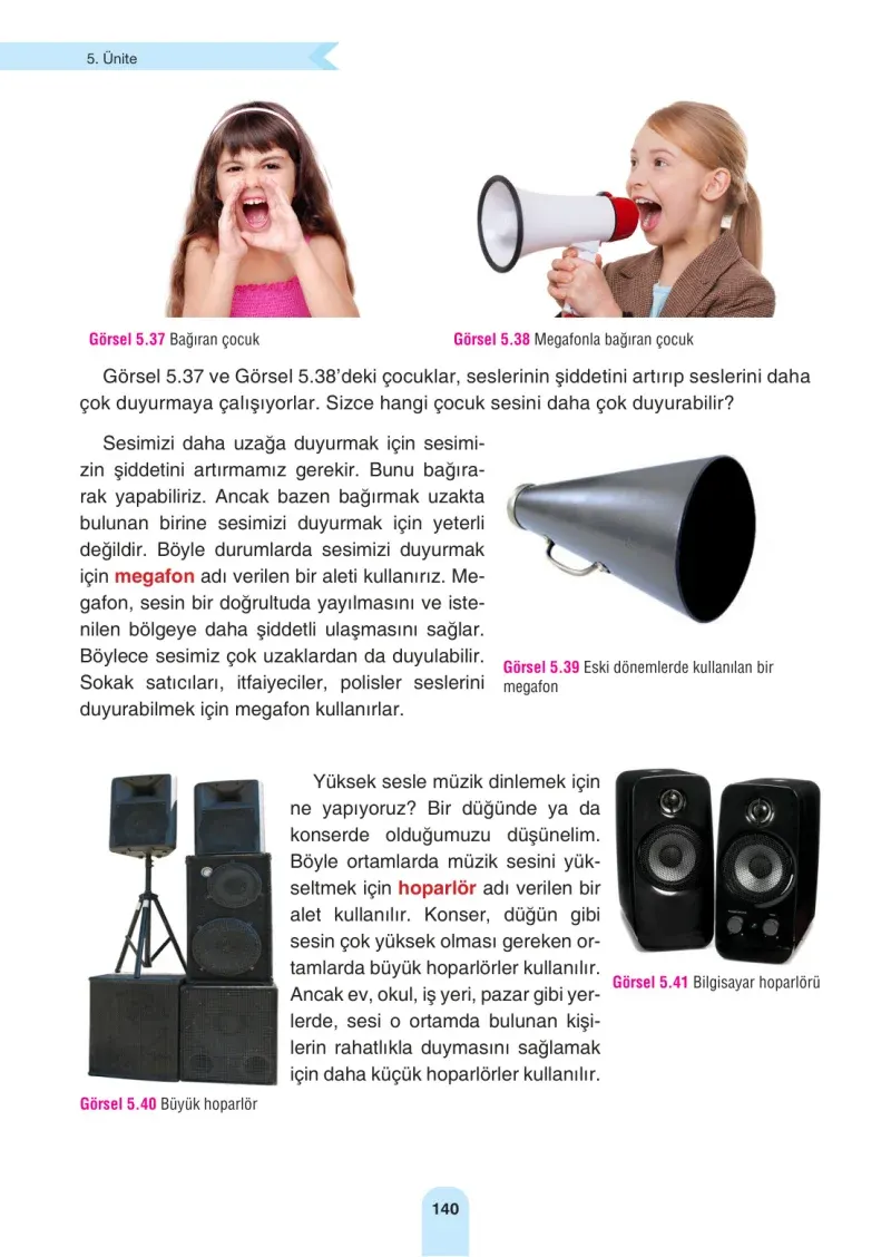 4. Sınıf Fen Bilimleri Ders Kitabı Cevapları Sözcü Yayınları Sayfa 140