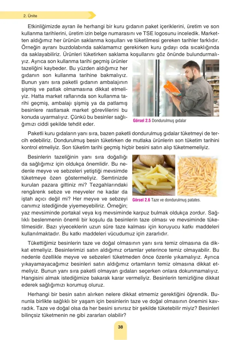4. Sınıf Fen Bilimleri Ders Kitabı Cevapları Sözcü Yayınları Sayfa 38
