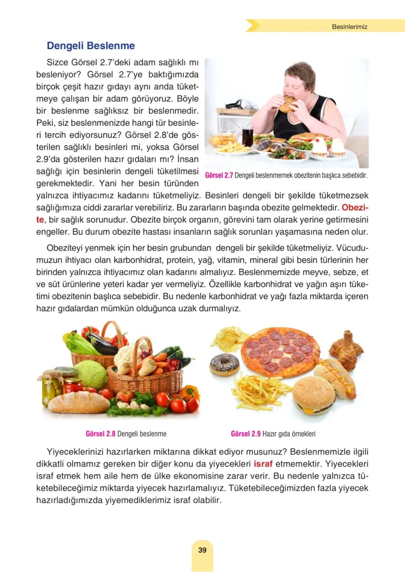 4. Sınıf Fen Bilimleri Ders Kitabı Cevapları Sözcü Yayınları Sayfa 39