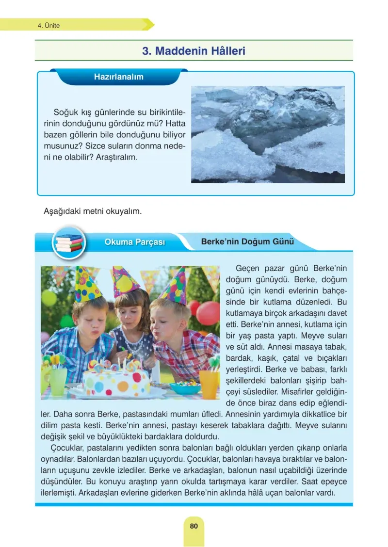 4. Sınıf Fen Bilimleri Ders Kitabı Cevapları Sözcü Yayınları Sayfa 80