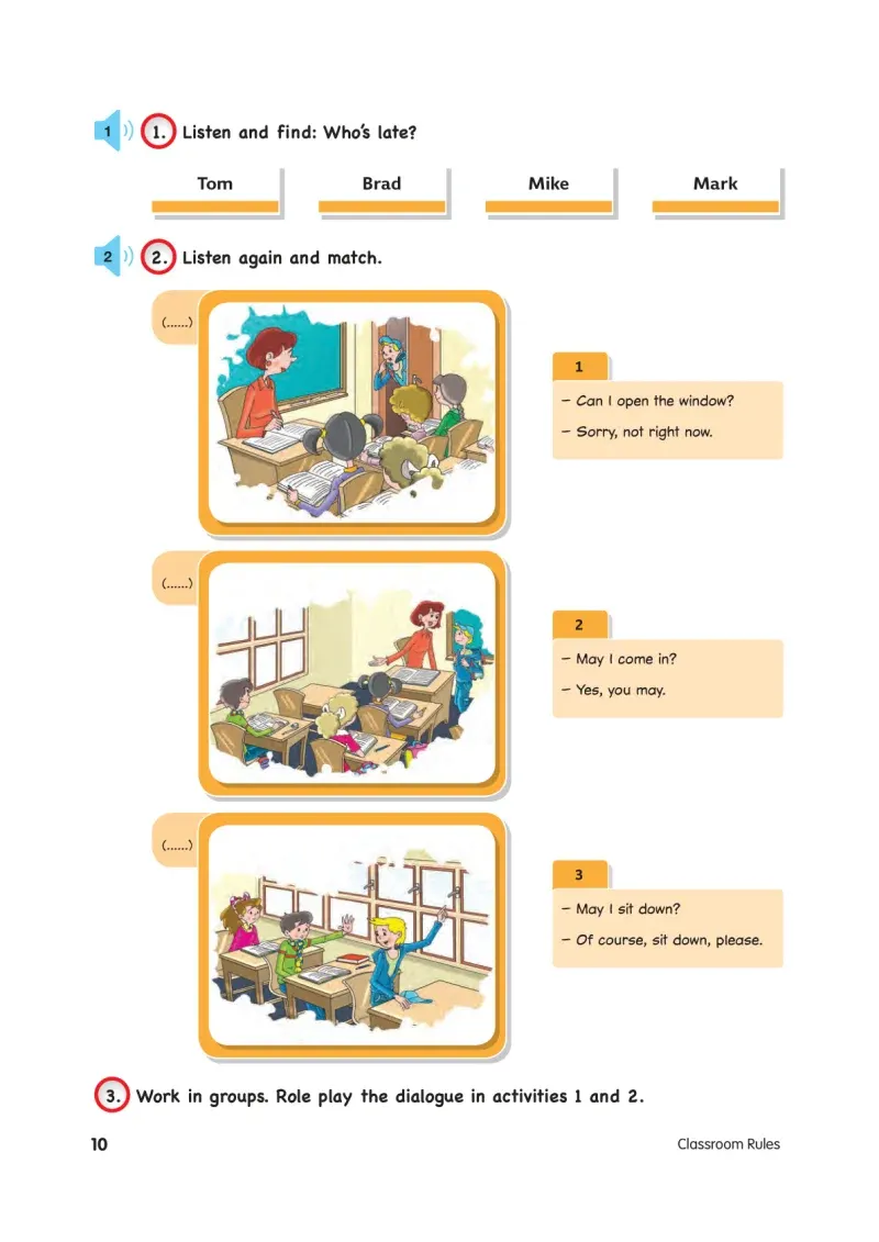 4. Sınıf İngilizce Ders Kitabı Cevapları Cem Yayınları Sayfa 10