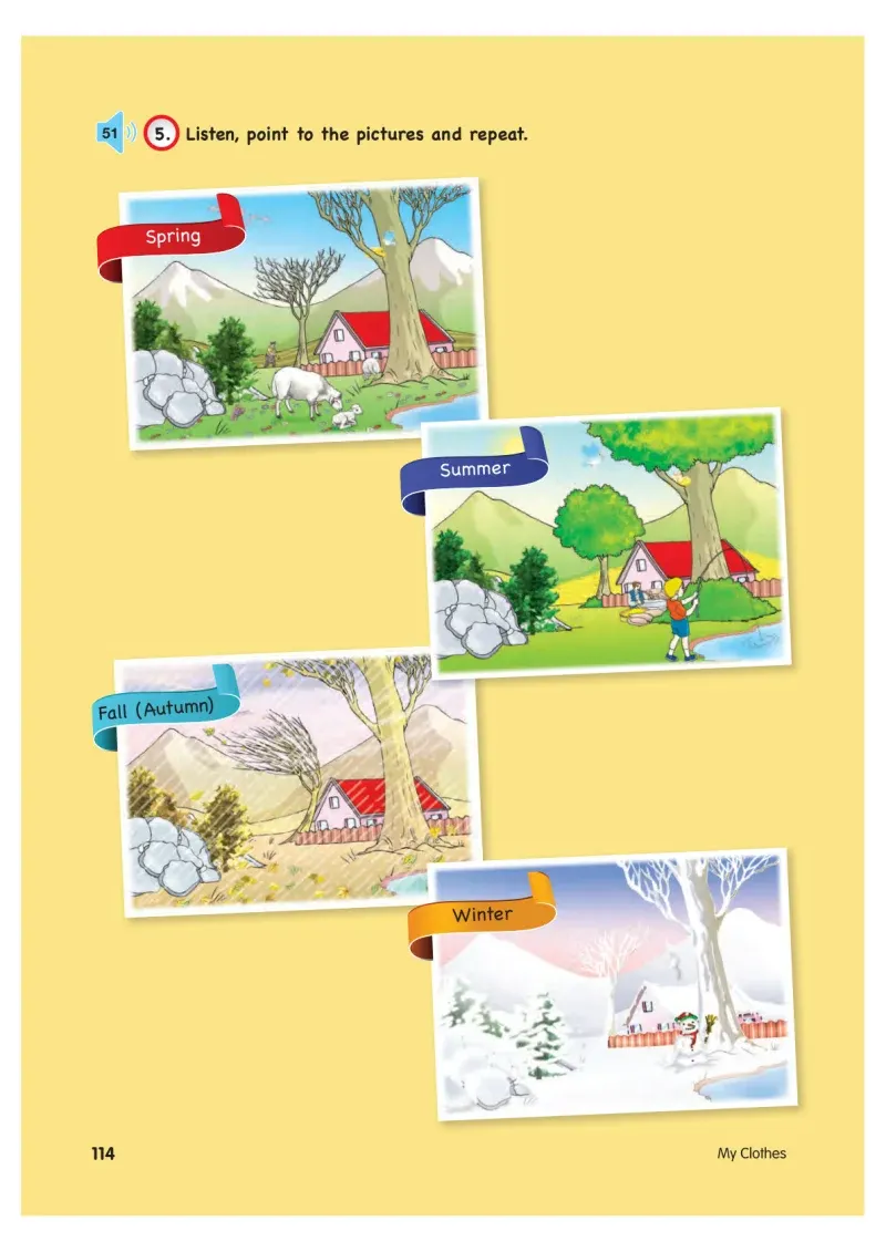 4. Sınıf İngilizce Ders Kitabı Cevapları Cem Yayınları Sayfa 114