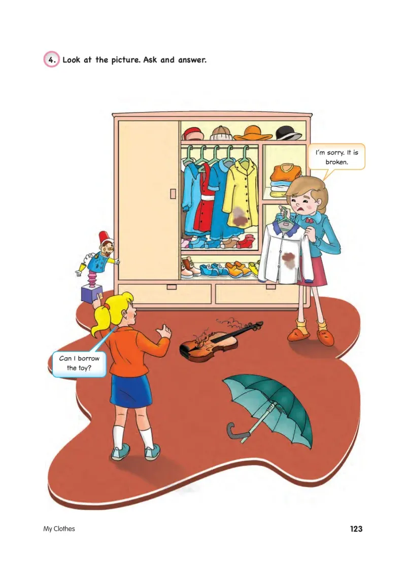 4. Sınıf İngilizce Ders Kitabı Cevapları Cem Yayınları Sayfa 123