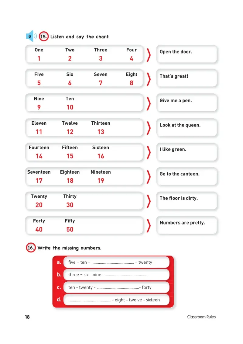 4. Sınıf İngilizce Ders Kitabı Cevapları Cem Yayınları Sayfa 18