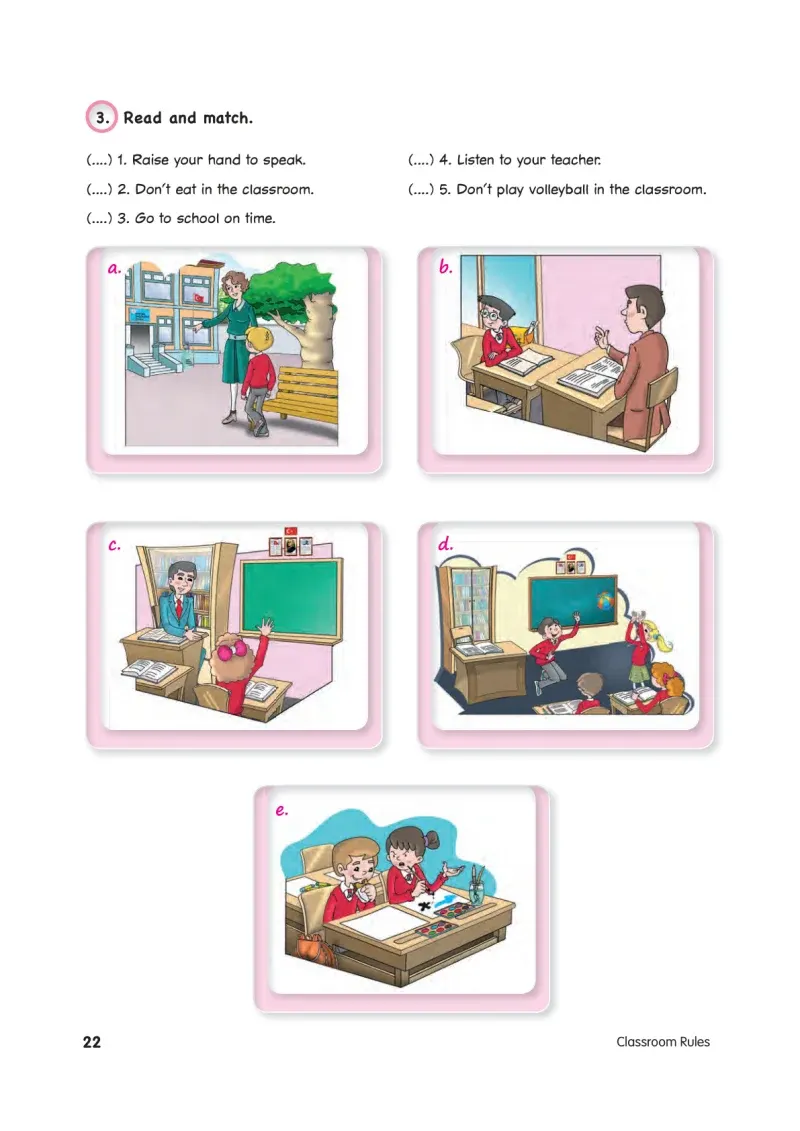4. Sınıf İngilizce Ders Kitabı Cevapları Cem Yayınları Sayfa 22