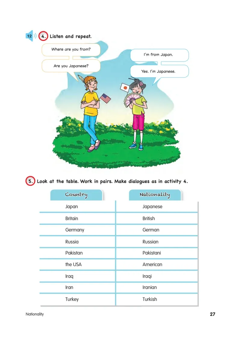 4. Sınıf İngilizce Ders Kitabı Cevapları Cem Yayınları Sayfa 27