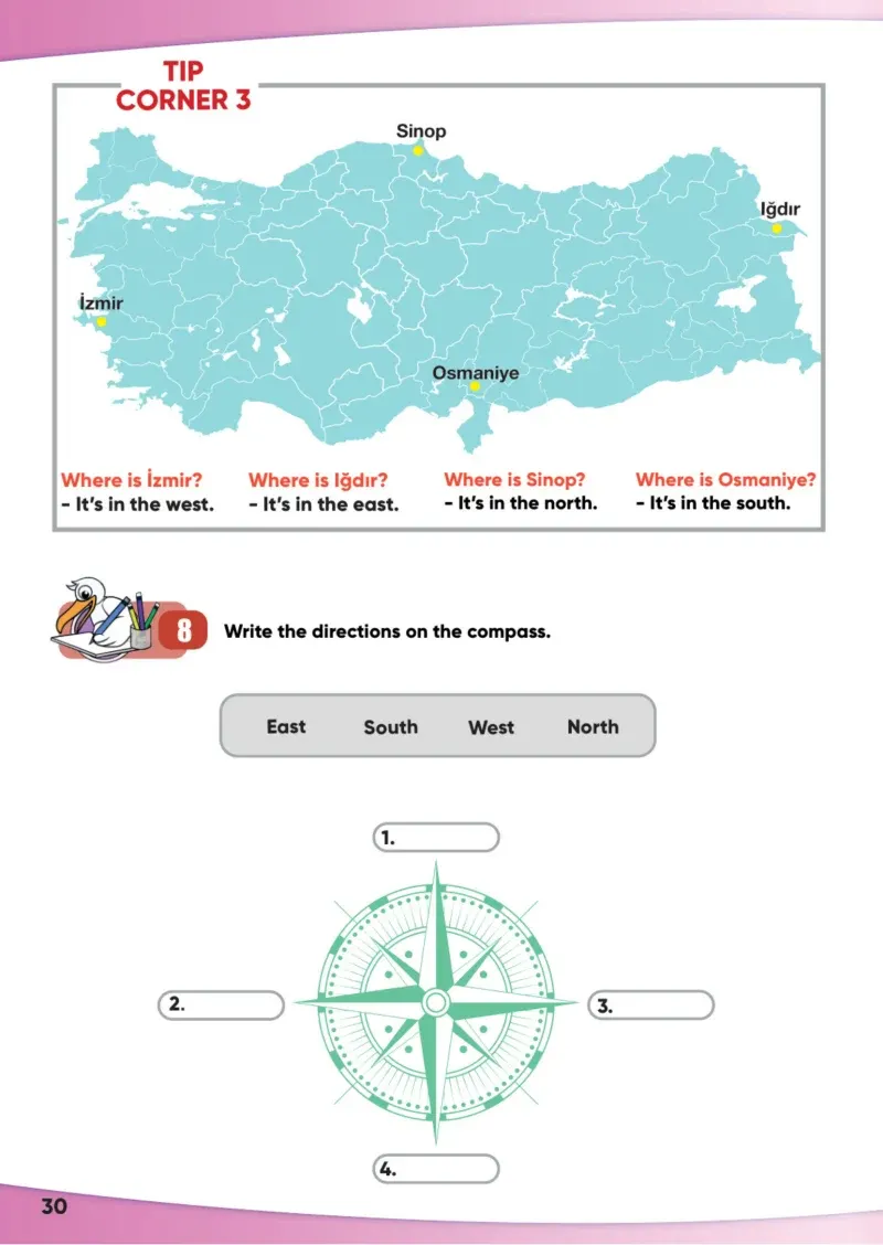 4. Sınıf İngilizce Ders Kitabı Cevapları Meb Yayınları Sayfa 30