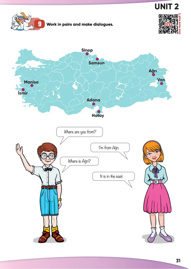 4. Sınıf İngilizce Ders Kitabı Cevapları Meb Yayınları Sayfa 31