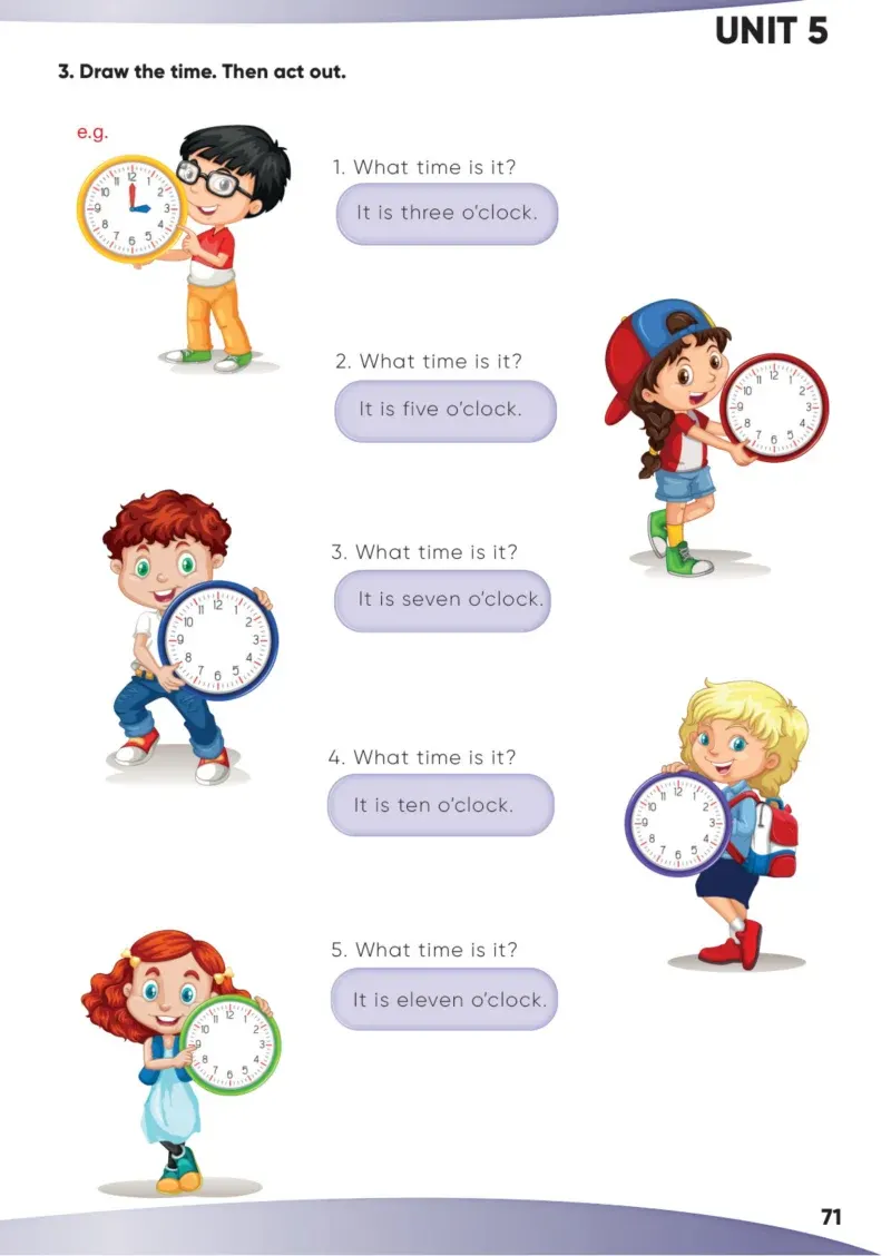 4. Sınıf İngilizce Ders Kitabı Cevapları Meb Yayınları Sayfa 71
