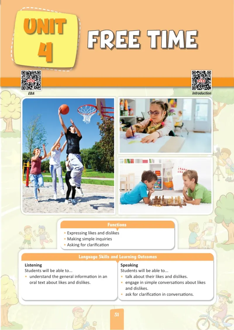 4. Sınıf İngilizce Ders Kitabı Cevapları Pasifik Yayınları Sayfa 51