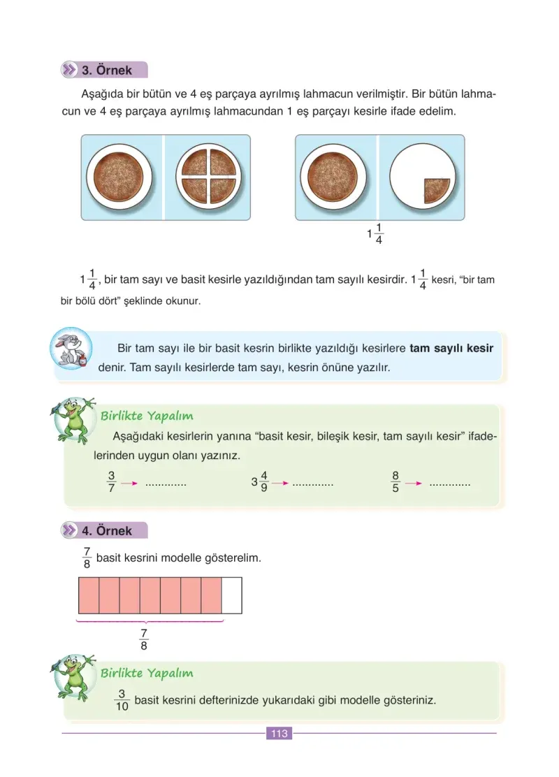 4. Sınıf Matematik Ders Kitabı Cevapları Ada Yayınları Sayfa 113