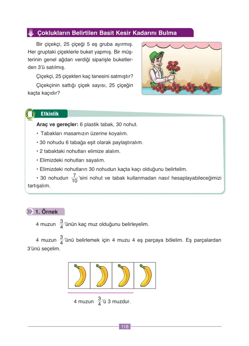 4. Sınıf Matematik Ders Kitabı Cevapları Ada Yayınları Sayfa 118