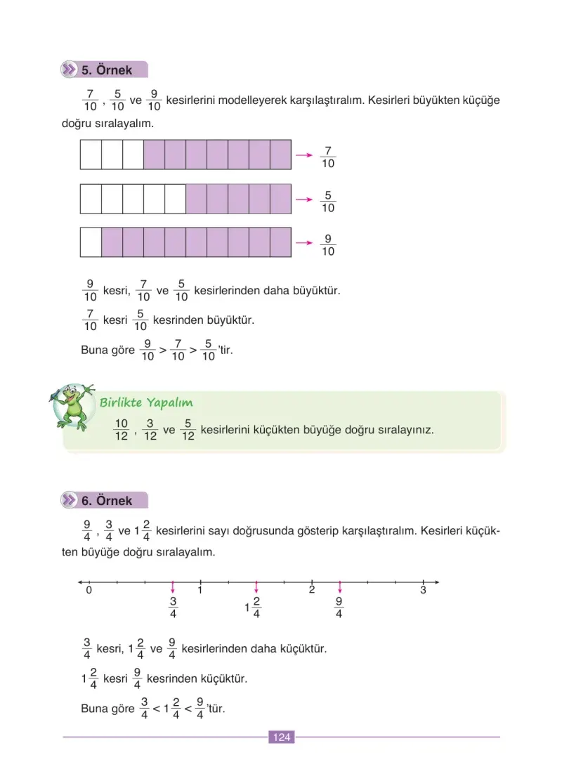 4. Sınıf Matematik Ders Kitabı Cevapları Ada Yayınları Sayfa 124