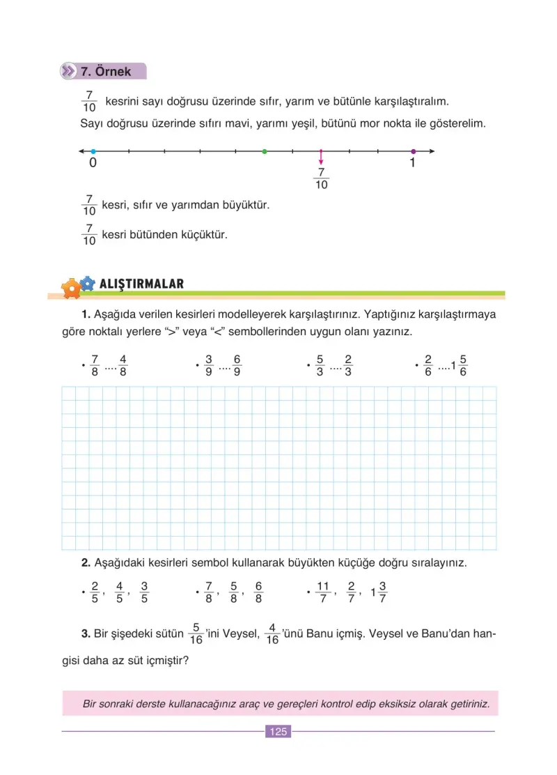4. Sınıf Matematik Ders Kitabı Cevapları Ada Yayınları Sayfa 125