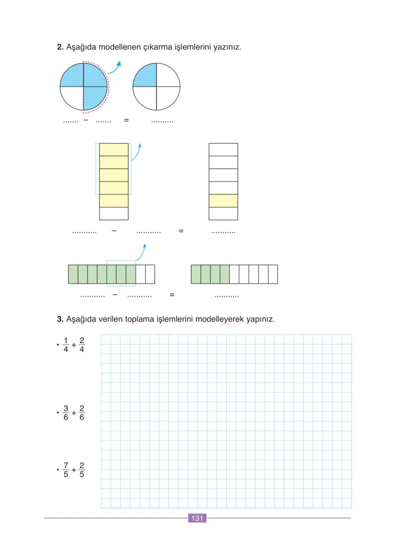 4. Sınıf Matematik Ders Kitabı Cevapları Ada Yayınları Sayfa 131