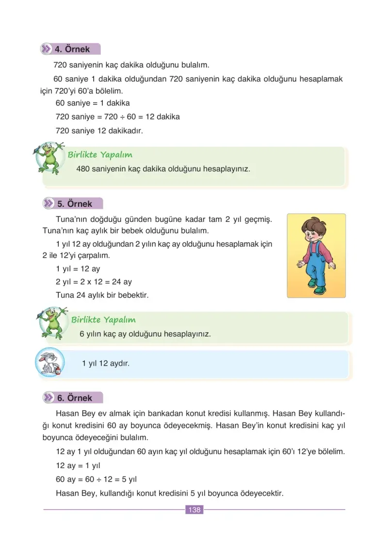 4. Sınıf Matematik Ders Kitabı Cevapları Ada Yayınları Sayfa 138