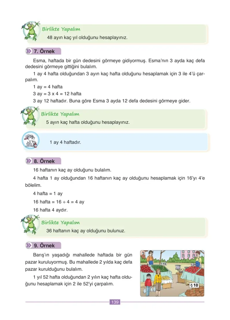 4. Sınıf Matematik Ders Kitabı Cevapları Ada Yayınları Sayfa 139