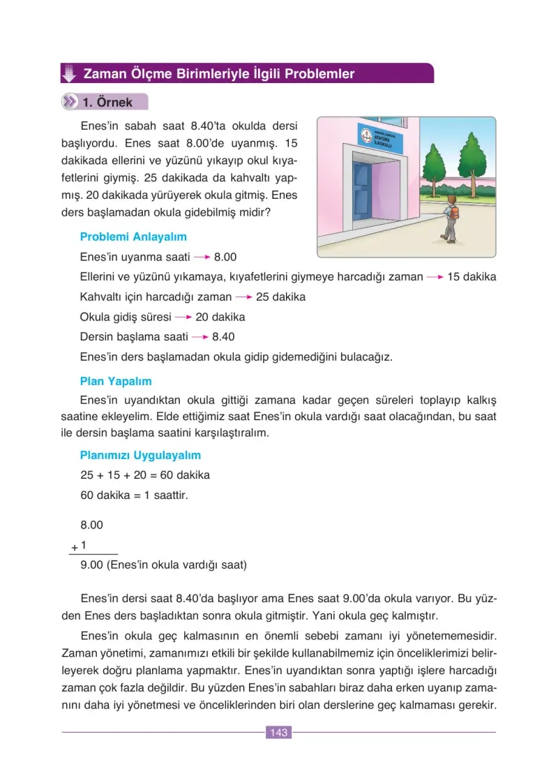 4. Sınıf Matematik Ders Kitabı Cevapları Ada Yayınları Sayfa 143