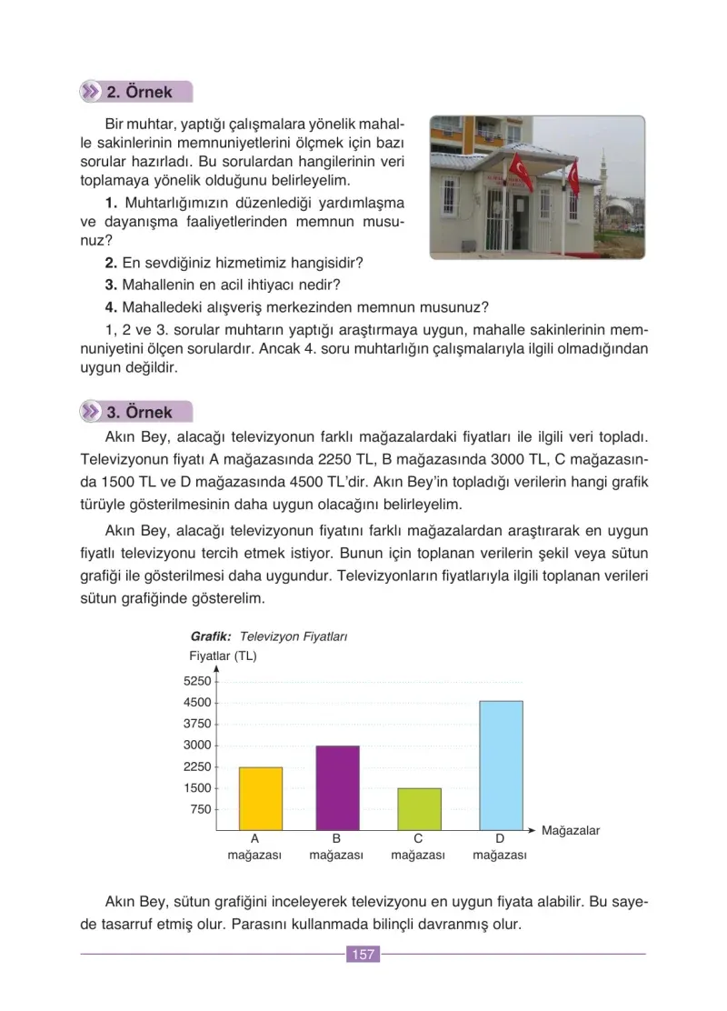 4. Sınıf Matematik Ders Kitabı Cevapları Ada Yayınları Sayfa 157