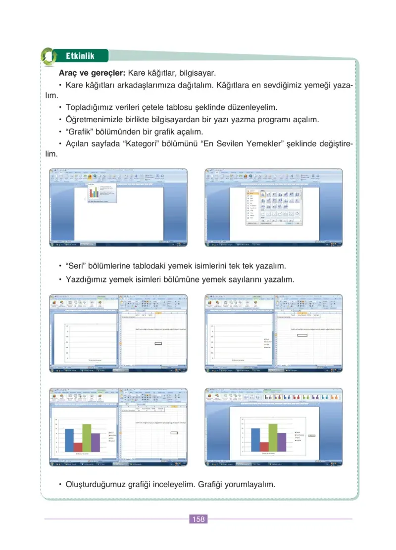 4. Sınıf Matematik Ders Kitabı Cevapları Ada Yayınları Sayfa 158