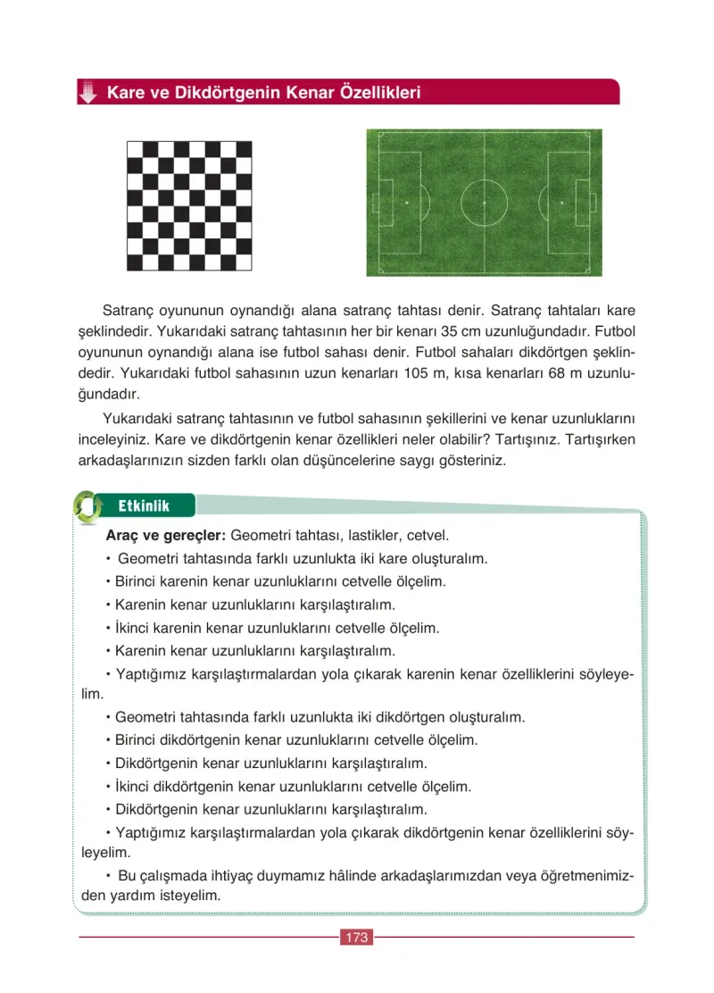 4. Sınıf Matematik Ders Kitabı Cevapları Ada Yayınları Sayfa 173