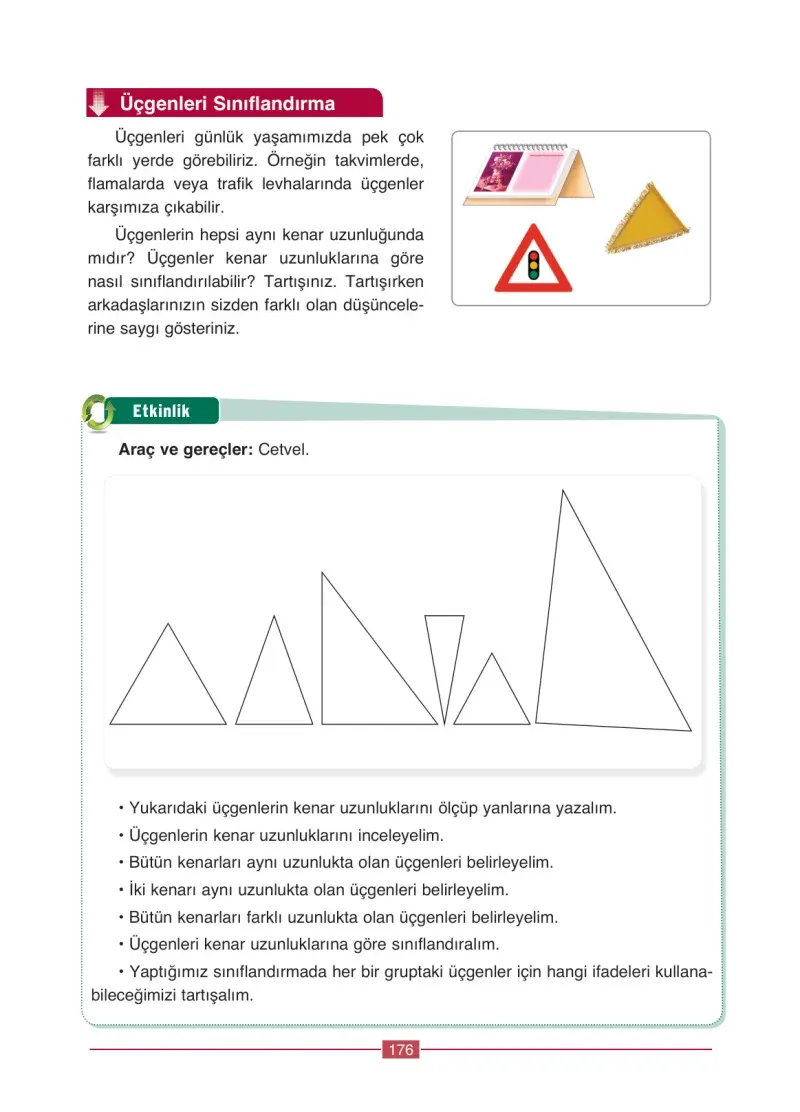 4. Sınıf Matematik Ders Kitabı Cevapları Ada Yayınları Sayfa 176