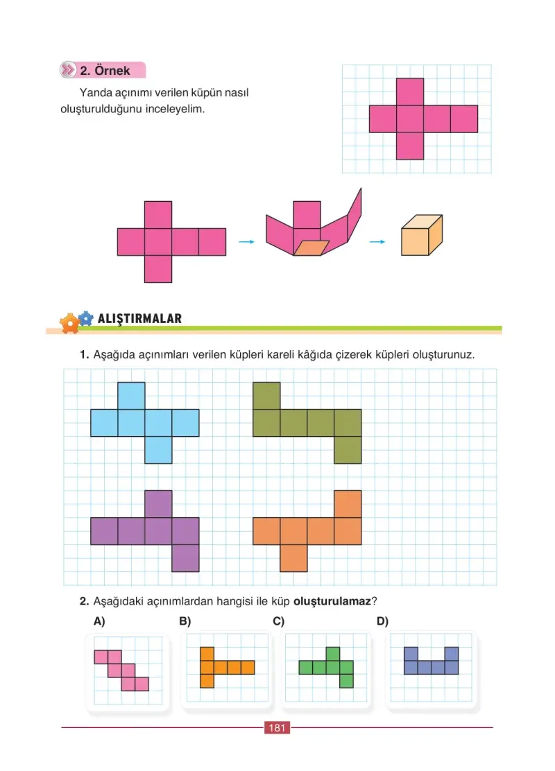 4. Sınıf Matematik Ders Kitabı Cevapları Ada Yayınları Sayfa 181