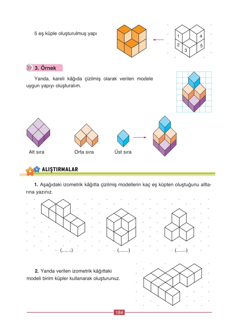 4. Sınıf Matematik Ders Kitabı Cevapları Ada Yayınları Sayfa 184