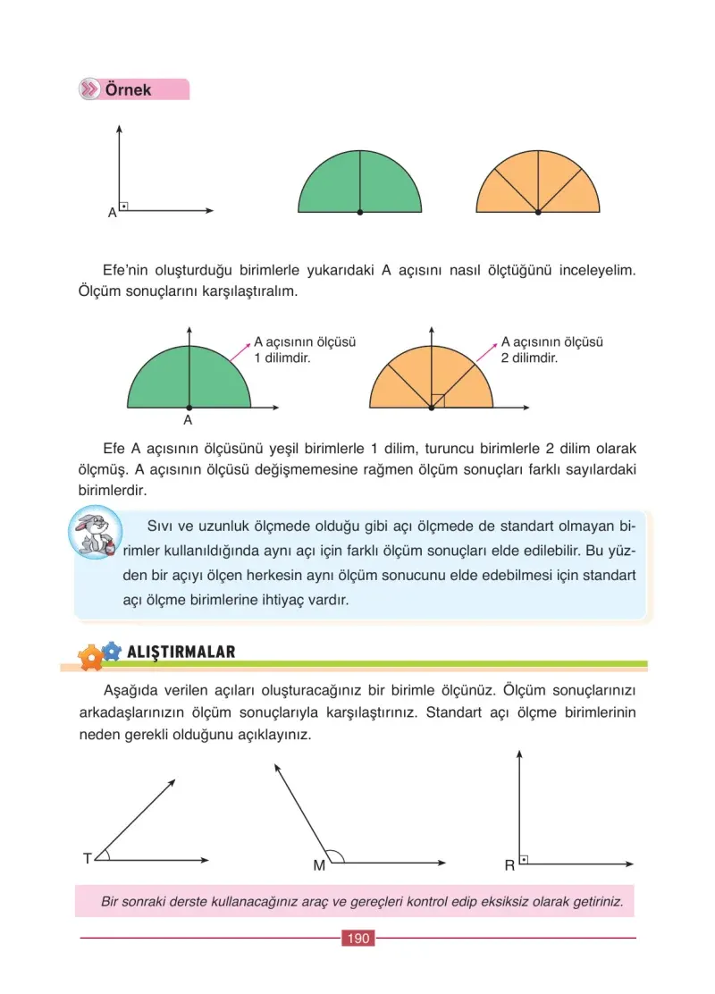 4. Sınıf Matematik Ders Kitabı Cevapları Ada Yayınları Sayfa 190