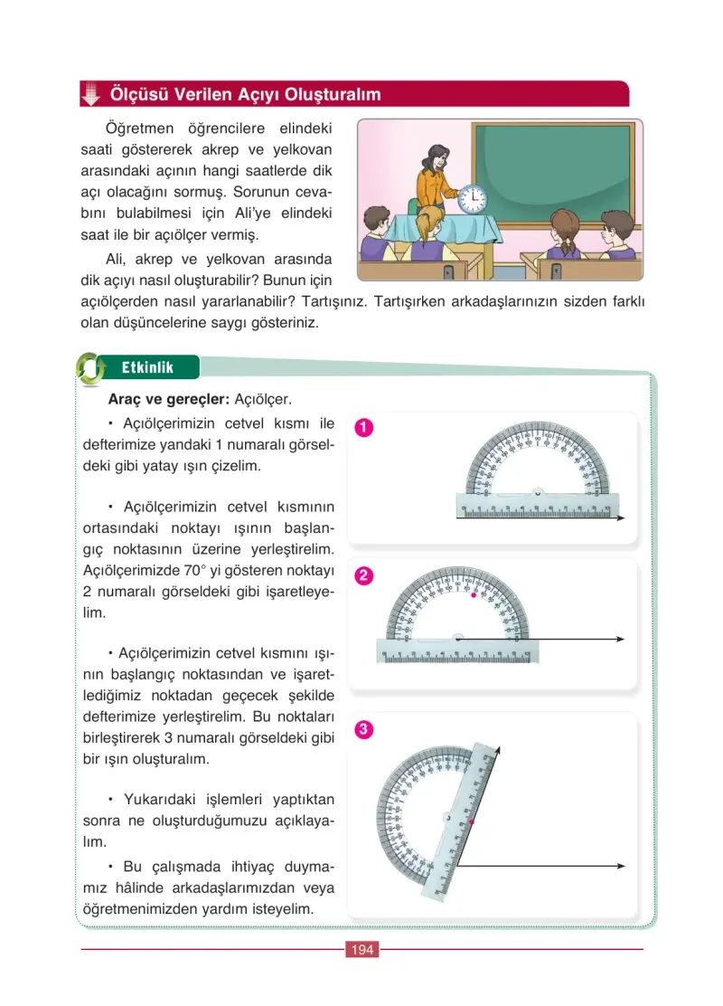 4. Sınıf Matematik Ders Kitabı Cevapları Ada Yayınları Sayfa 194