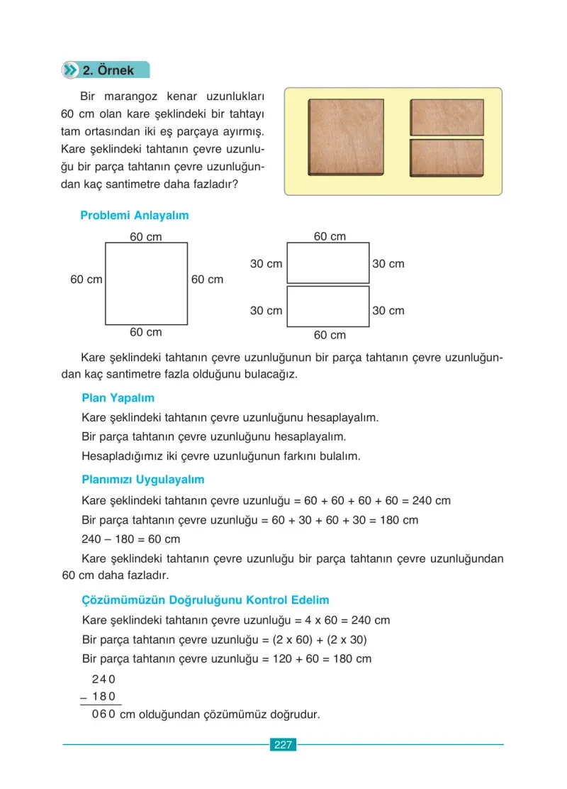 4. Sınıf Matematik Ders Kitabı Cevapları Ada Yayınları Sayfa 227