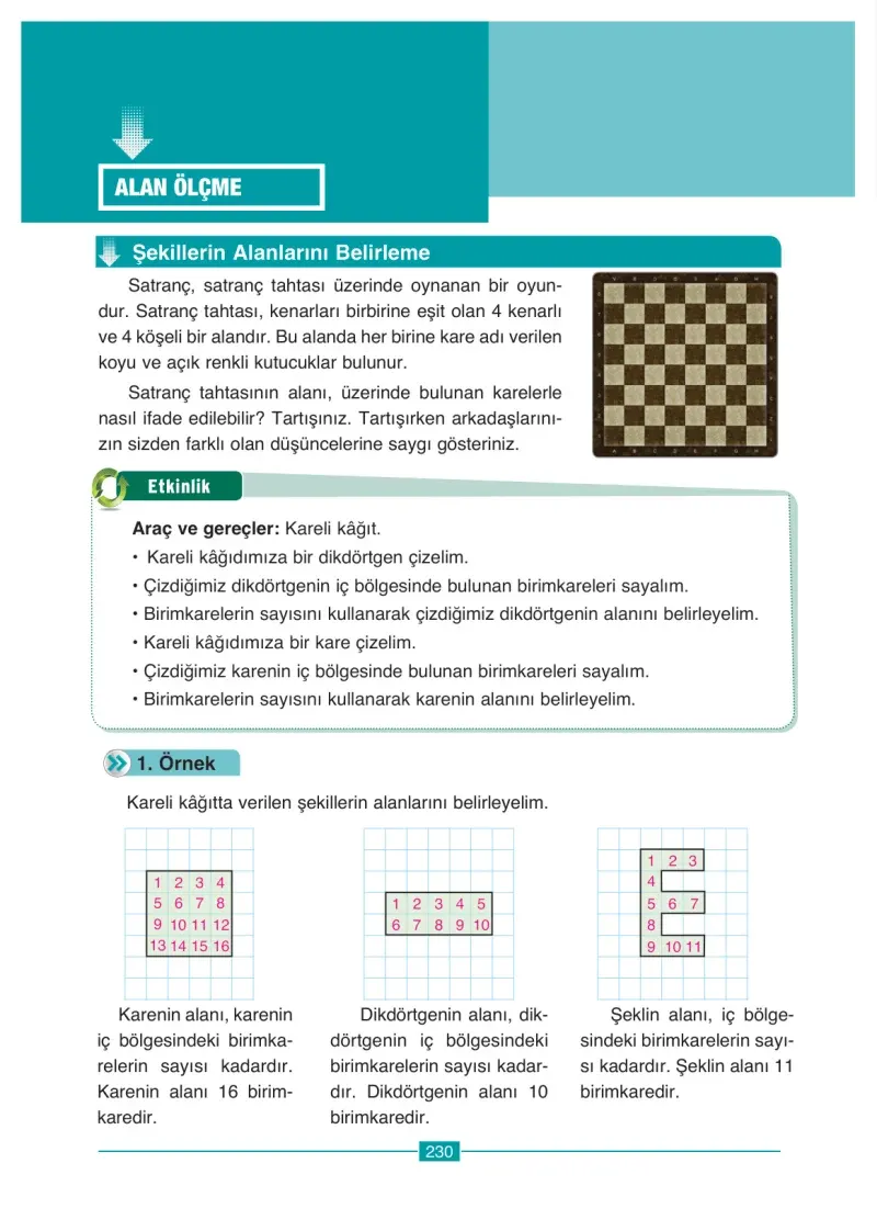 4. Sınıf Matematik Ders Kitabı Cevapları Ada Yayınları Sayfa 230
