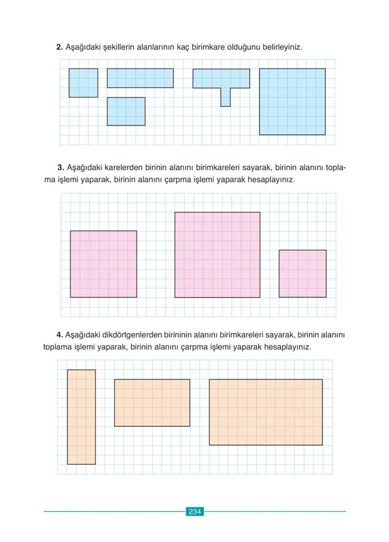4. Sınıf Matematik Ders Kitabı Cevapları Ada Yayınları Sayfa 234