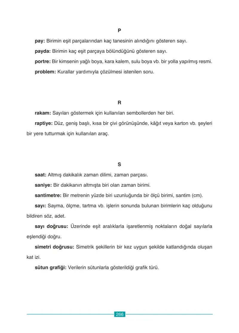 4. Sınıf Matematik Ders Kitabı Cevapları Ada Yayınları Sayfa 266