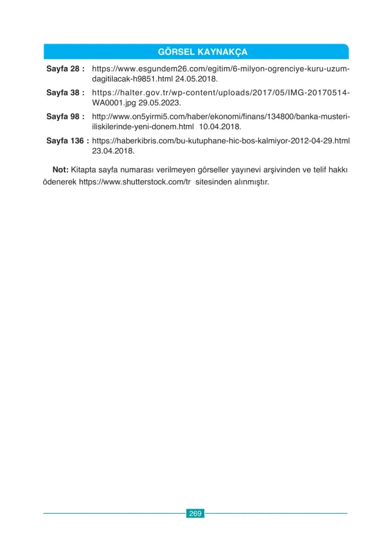 4. Sınıf Matematik Ders Kitabı Cevapları Ada Yayınları Sayfa 269