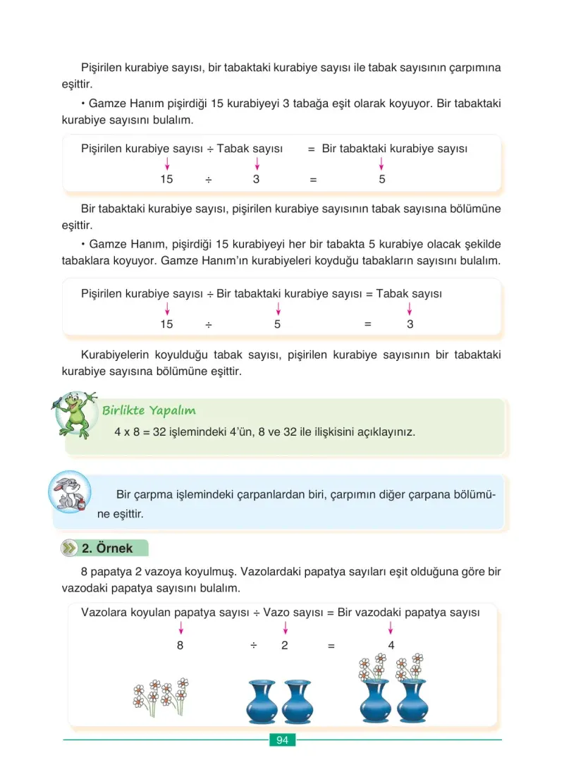 4. Sınıf Matematik Ders Kitabı Cevapları Ada Yayınları Sayfa 94