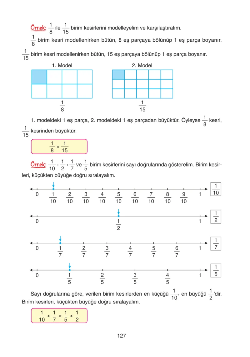 4. Sınıf Matematik Ders Kitabı Cevapları Ata Yayınları Sayfa 127