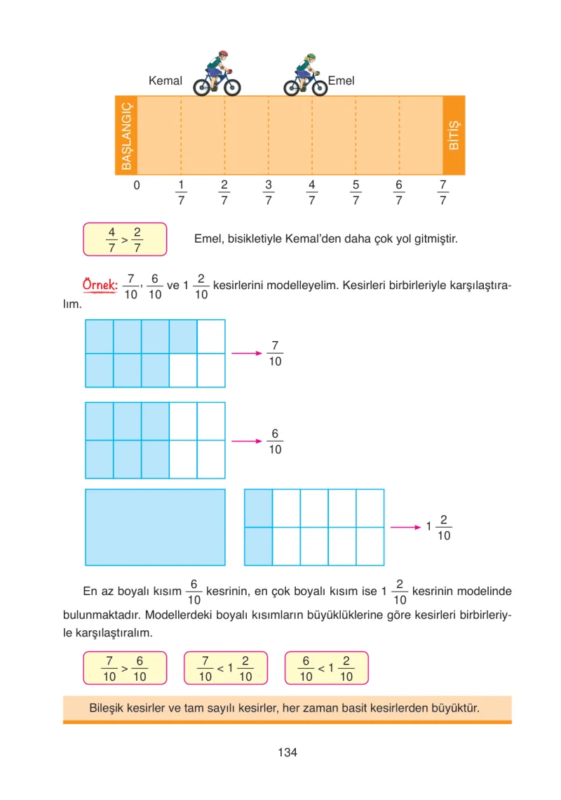 4. Sınıf Matematik Ders Kitabı Cevapları Ata Yayınları Sayfa 134