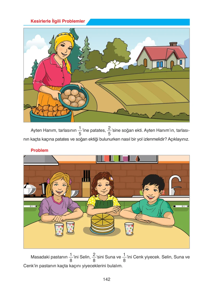4. Sınıf Matematik Ders Kitabı Cevapları Ata Yayınları Sayfa 142