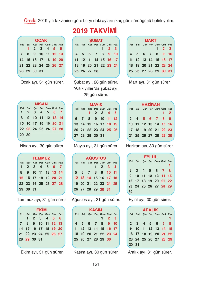 4. Sınıf Matematik Ders Kitabı Cevapları Ata Yayınları Sayfa 151