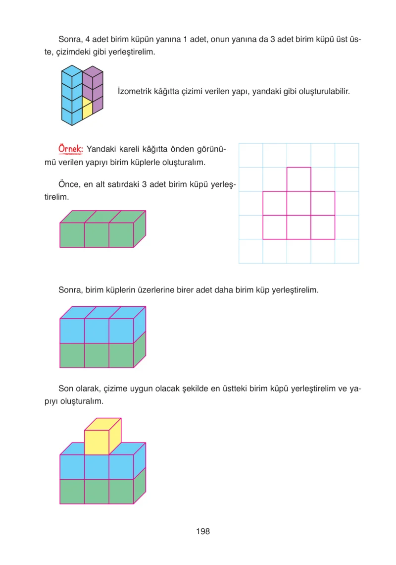 4. Sınıf Matematik Ders Kitabı Cevapları Ata Yayınları Sayfa 198