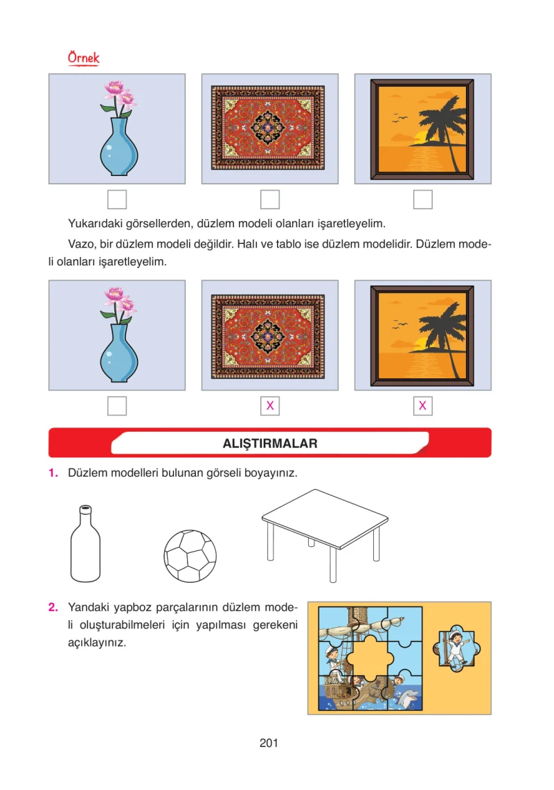 4. Sınıf Matematik Ders Kitabı Cevapları Ata Yayınları Sayfa 201
