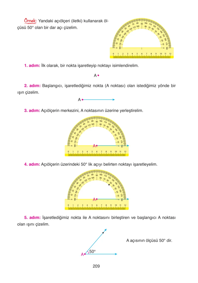 4. Sınıf Matematik Ders Kitabı Cevapları Ata Yayınları Sayfa 209