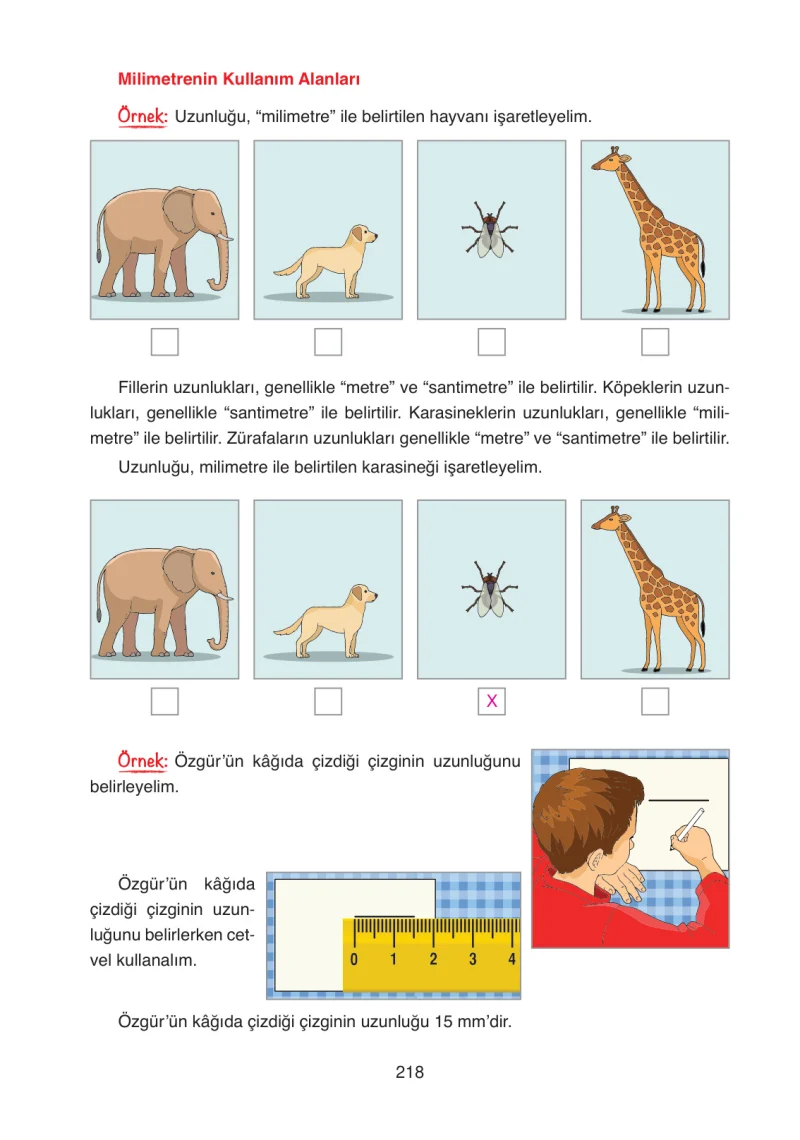 4. Sınıf Matematik Ders Kitabı Cevapları Ata Yayınları Sayfa 218